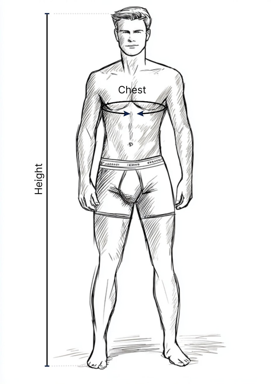Body measurement diagram