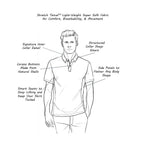 'Good to Go' Stretch Tencel™ Polo